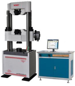 China Three Phases Computerised Universal Testing Machine With Hydraulic Clammping wholesale