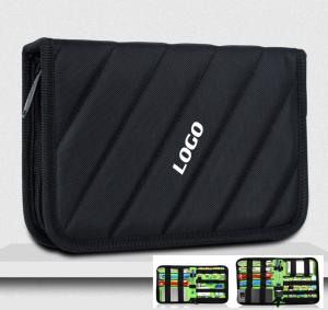 China Data Cable Practical Earphone Wire Storage Bag Power Line Organizer USB Flash Disk Case wholesale