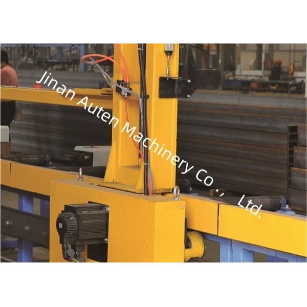 2000～13000mm Beam Length CNC H Beam Drilling Machine 2KW Servo Motor Of Drilling Infeeding