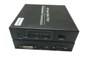 DVI KVM Fiber Extender with Keyboard and Mouse (support HDCP,EDID）