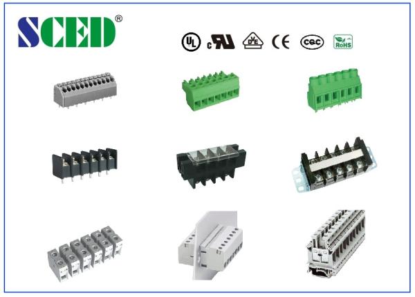Quality 6A - 500A Full Range PCB Mount Terminal Block UL CUL VDE CQC CE Certificates for sale