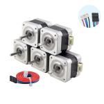 Faradyi Custom Nema 14 1.8 Degree Linear Stepper Motor With Non Captive Shaft