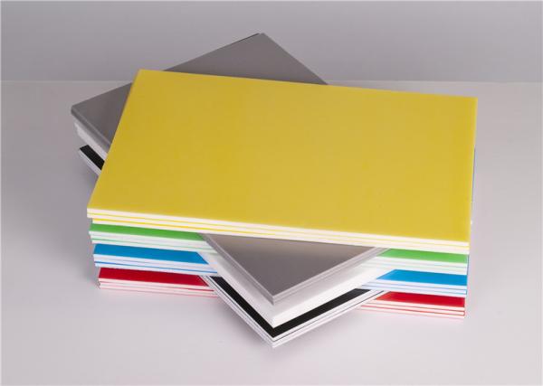 Quality Various Thickness Rectangular Colored Foam Board Easy To Cut UV Resistant for sale