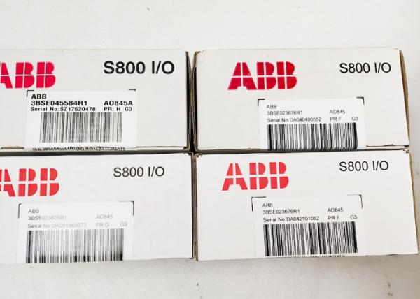 Quality AO845 3BSE023676R1 S800analog Input Output Module Plc Unit S/R HART 8Ch for sale