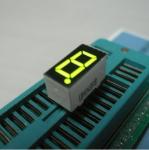 Single Digit Seven Segment LED Display Small For Electronic Device 3.3 / 1.2