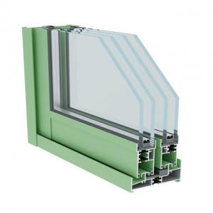 China 3-6m Aluminum Sliding Windows Profile Extrusion Powder Coating on sale