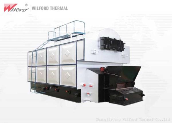 Quality 1 - 10 T/H Biomass Fired Steam Boiler With Reasonable Water Circulation System for sale