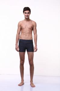 China Customized Size And Color Elastic Men’s Swimming Shorts, Men Bathing Suits wholesale