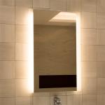 Modern Design Makeup Mirror With Lights Touch Sensor Anti Fog Illuminated Vanity