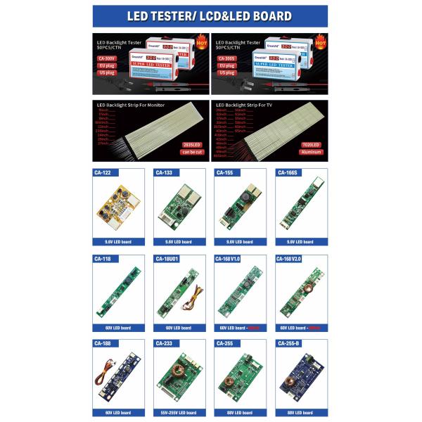 LED Backlight Inverter Board Universal 10-65inch Ca133 Ca155 Ca188 Ca255 Ca266 Ca388 Ca399 Ca6109