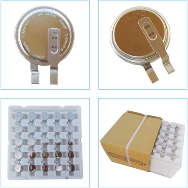 Heat Resistant Coin Lithium Ion Battery Manganese Dioxide Batteries Industrial CR2032HR