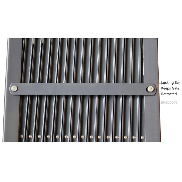 Doorway Control Portable Folding Security Gates For Schools Single Open