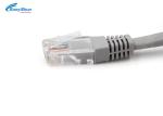 Grey Network Patch Cord RJ45 26AWG UTP Cat 5 For Router Computer Custom Length