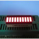 Yellow 10 LED Light Bar , Big 10 Segment Led Display 25.4 x 10.1 x 7.9mm