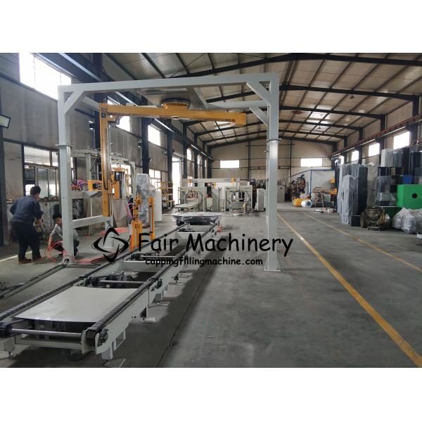1.5KW 1500mm Skid Wrapping Machine , 110VAC Automatic Pallet Shrink Wrap Machine