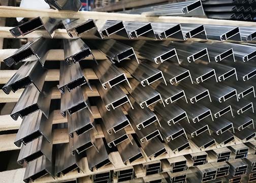 6063A 0.8MM Solar Panel Aluminium Frame with high weather resistance