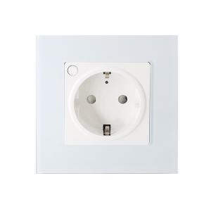 China Glomarket Tuya 16A Smart Wall Power Socket Smart Home Google Alexa App Remote Control Smart Socket on sale