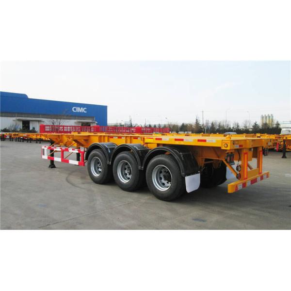 Port transport CIMC 3 Axle 40ft 12M Skeletal Container Trailer