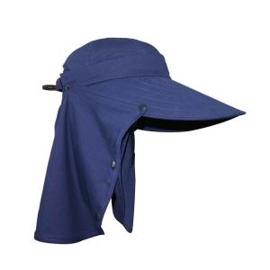 China Navy Blue UV Protection Floppy Outdoor Boonie Hat For Hiking Plain Type wholesale