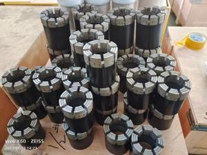 China BQ NQ HQ PQ Diamond Core Bits Threaded Connection For Drilling And Mining on sale