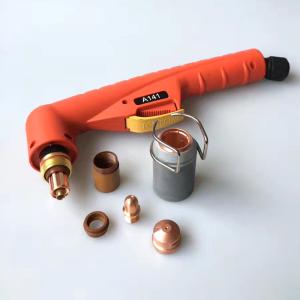 China Trafimet A141 Plasma Cutting Torch 4 Pin Connector / Normal Nut Connector wholesale