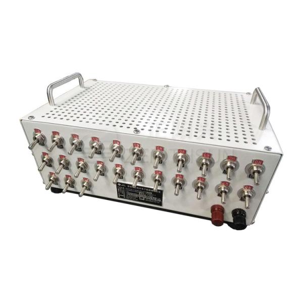 Quality Portable Type Variable High Power Resistor Load Bank Controlled By Switches for sale