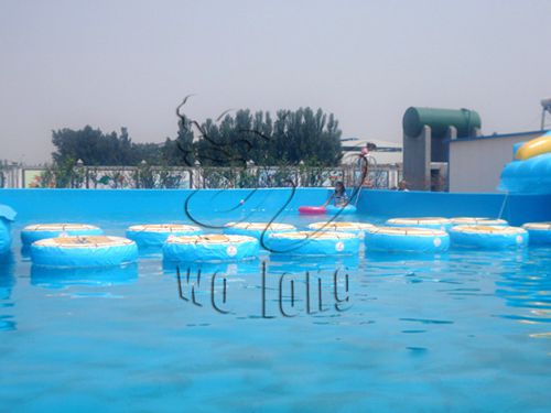 giant commercial Inflatable obstacle course for water games