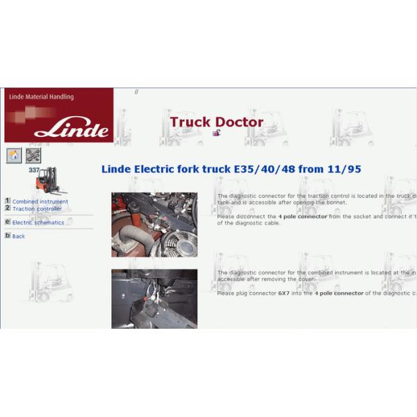 CF52 Laptop Linde Forklift Heavy Equipment Scan Tool Software Linde Pathfinder Plus Doctor Truckexpert