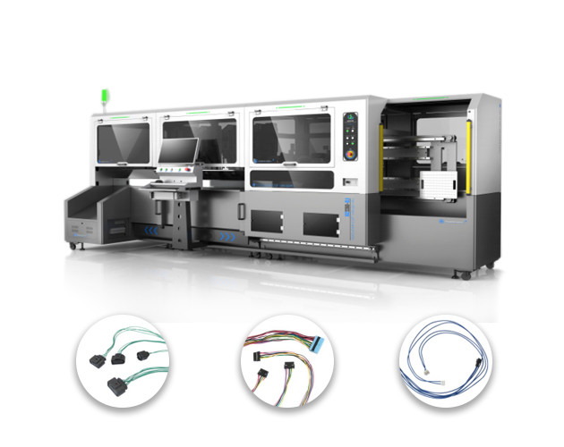 China Automated Terminal Wire Harness Crimping Machine 3phase Practical wholesale