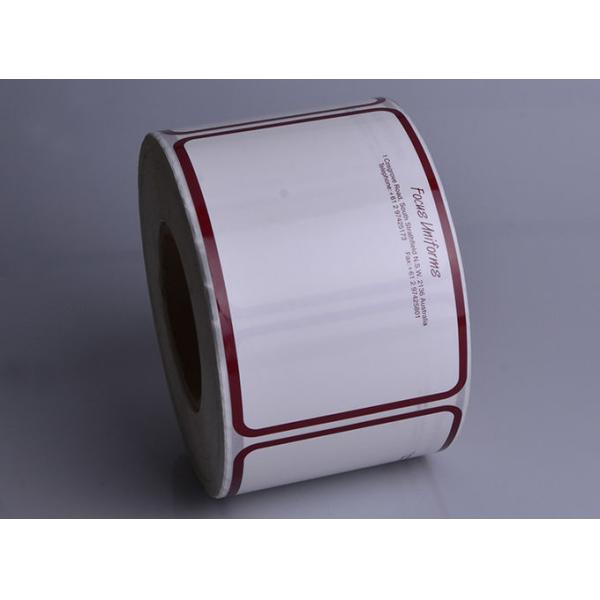 Print custom self adhesive paper printable shipping tracking labels