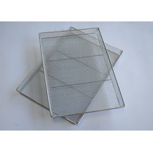China Polished 100kg Ss Wire Mesh Tray Durable Weave wholesale