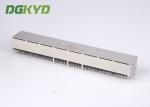 KRJ-56B8P8C1X8NL 8 contacts 8 position rj45 modular connector 1X8 multiple port