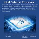 Intel J1900 Mini PC Firewall PFsense 4 Gigabit LAN Windows 10 Supports Dual