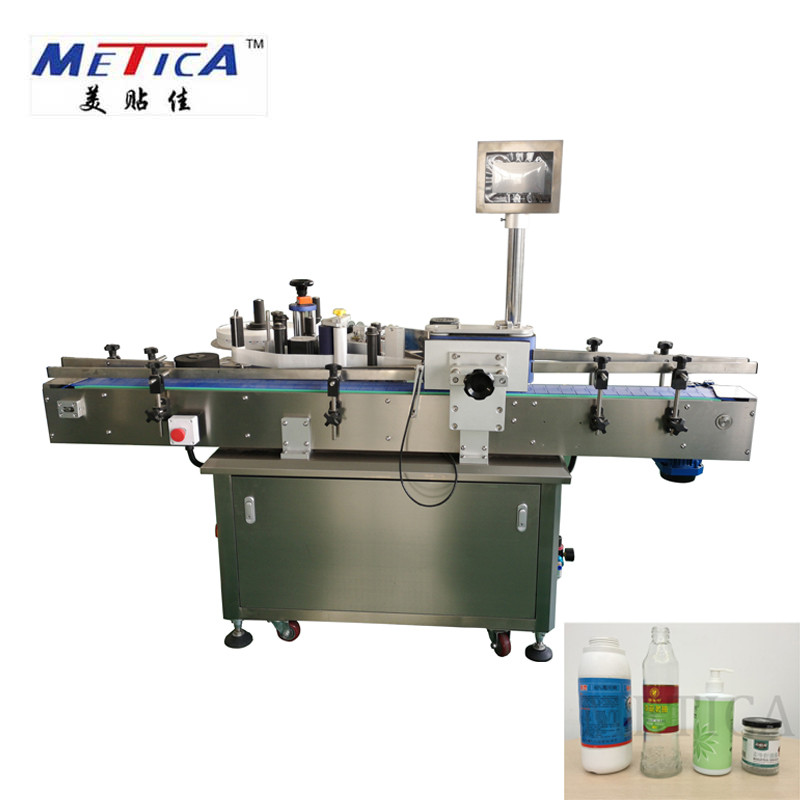 MT-200 Automatic Vertical Sticker Round Bottle Labeling Machine For Bottle