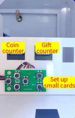 Big Warrior Coin-Operated Crane Machines Blue Game Starry Love Clip Machine