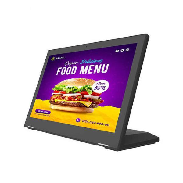 Quality Self-Service RK3566 Processor Tablet for Restaurant Ordering 13.3-Inch POE NFC RGB LED Light Bar 5MP Camera Android 11 for sale