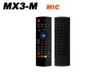 MX3-M Air Mouse with Microphone Voice IR Learning 2.4G Wireless Mini Keyboard