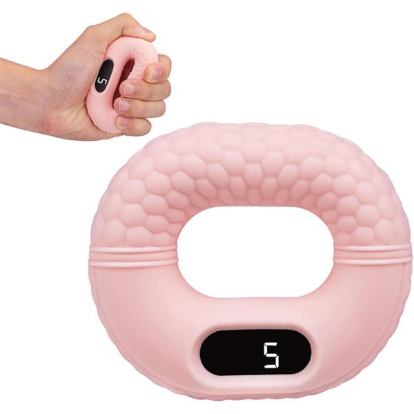 Quality Smart Silicone Grip Ring Counting Games Finger Grip APP Remote Control Forearm Muscle Strengthening Waterproof Device for sale