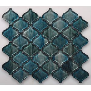China Rose Latest Iridescent Series Glass Mosaic wholesale