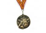 Custom 3D Strong Power Badge Metal Award Medal For Sports Event