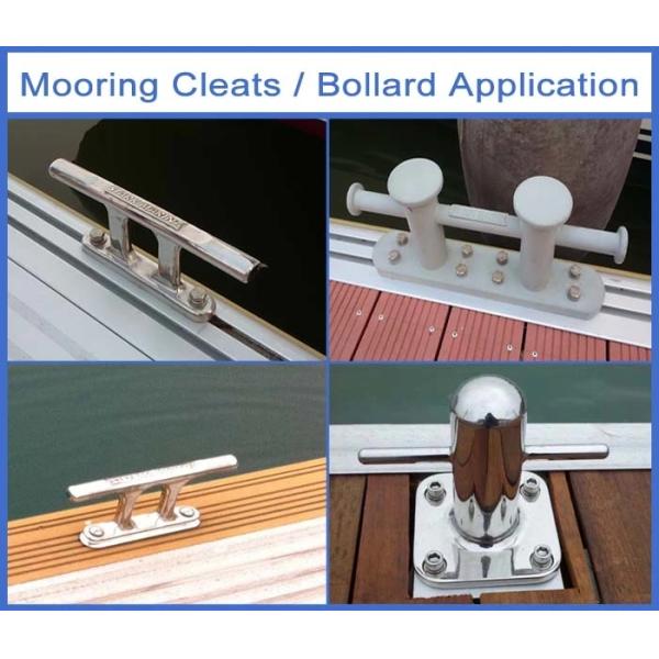 316 Stainless Steel Bollard Cleats for Boats Marine Hardware Fittings The Best Choice