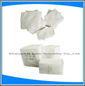 China non woven cotton Medical use hospital consumables 4 ply non woven swab non woven paper  polyester non woven fabric wholesale