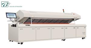 8 Hot Air Bottom SMT Reflow Oven PC Control 400mm Mesh Width For PCB Assembly