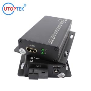 China mini HD 1080P HDMI optical extender video fiber transmitter and receiver HDMI video to fiber converter on sale