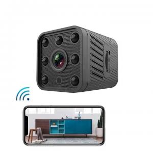 China 33x39x33mm Mini WiFi Camera , Night Vision Webcam Small Cube Security Camera wholesale