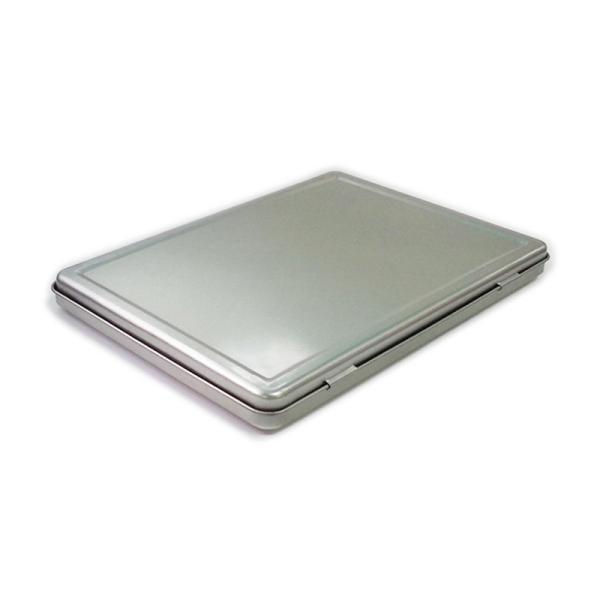 Quality custom embossed rectangular gift tin box for sale