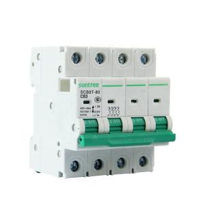 China 125Amp 100A 8KA SCB8T MCB Circuit Breakers wholesale
