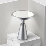 Wholesale Desktop Folding Make up Mirror Portable Round Three Light Source Smart