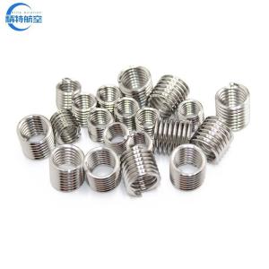 China Metric Thread Sizes M6*1 Tangless Threaded Inserts Thread Coils Fasteners for Heavy-Duty and Stress Applications wholesale