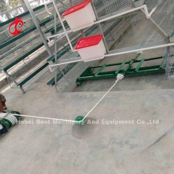 Manure Removal Machine With 2 Or 3 Scrapers For Automatic Manure Cleaning System